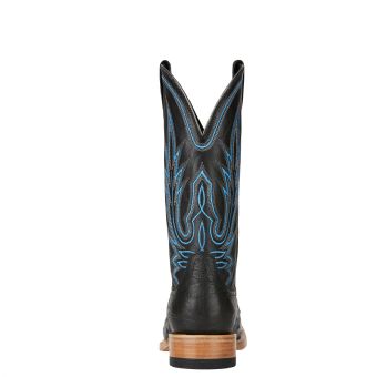 Ariat Men's Relentless All Around Full Quill Ostrich Western Boots - Black #3
