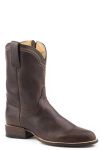 Stetson Men's Rancher Zip Roper Boots - Burnished Brown