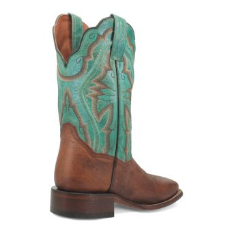 Dan Post Babs Western Boots - Brown/Green #10