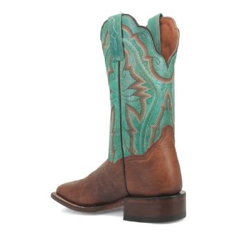 Dan Post Babs Western Boots - Brown/Green #9