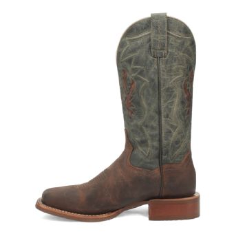 Dan Post Cowboy Certified Jacob Leather Boots - Tan/Turquoise #3