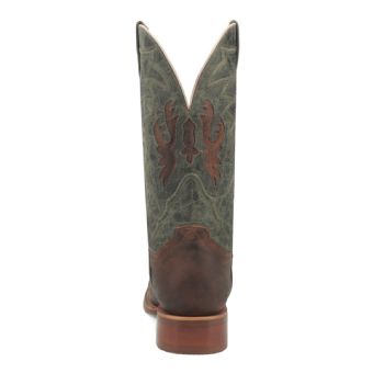 Dan Post Cowboy Certified Jacob Leather Boots - Tan/Turquoise #4
