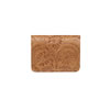 American West Small Ladies' Tri-Fold Wallet - Natural Tan