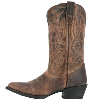 Laredo Women's Maddie Leather Boots - Tan #4