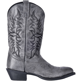 Laredo Men's Harding Leather R Toe Boots - Grey #2
