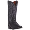 Dan Post® Men's Tempe Full Quill Ostrich Western Boots - Black