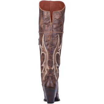 Dan Post Women's Jilted Tall Leather Boots - Brown #4
