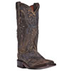 Dan Post® Cowgirl Certified® Teardrop Western Square Toe Boots - Honey