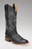 Ferrini® Men's Cowhide Square Toe Western Boots - Black/Black