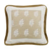 Newport Framed Pillow - Tan