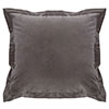 Square Velvet Pillow - Grey