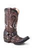 Stetson® Men's Snip Toe Harness Boots w/Bleach