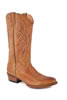 Stetson® Men's R Toe Ficcini Leather Western Boots - Tan