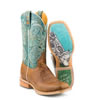 Tin Haul Ladies Yee-Haw Boots w/Paisley Calf Sole