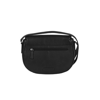 Scully Leather Full Flap Handbag - Black #2