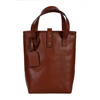 Scully Leather Wine Bag - Brown