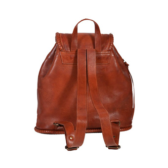 Scully Ladies' Leather Backpack - Tan #2