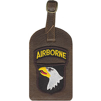Scully Aerosquadron Collection Eagle Patch Luggage Tag