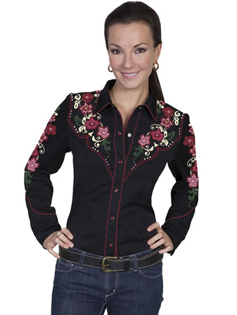 scully women's western shirts