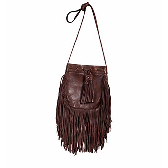 Scully Soft Leather Fringed Crossbody Handbag - 3 Colors #4