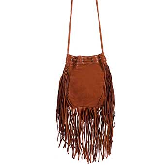 Scully Soft Leather Fringed Crossbody Handbag - 3 Colors #2