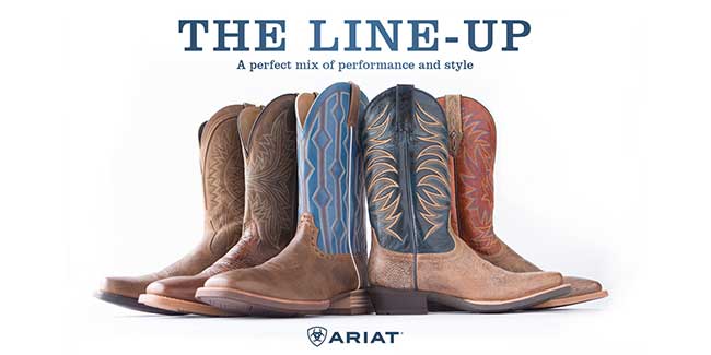 The Line-up - A Perfect Mix of Performance and Style by Ariat 