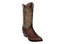 Men's J & R Toe Western Boots