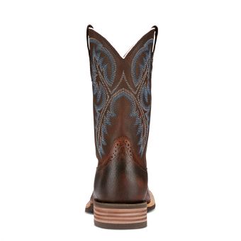 Ariat Mens Quickdraw Western Boots - Brown Oiled Rowdy #2