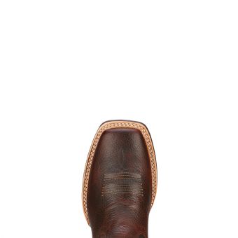 Ariat Mens Quickdraw Western Boots - Brown Oiled Rowdy #5