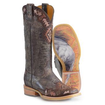Tin Haul Ladies Tribe Vibes Boots w/Go Around Sole
