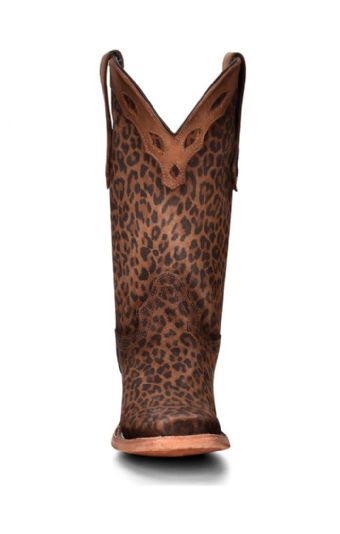 Corral Women's Leopard Print Square Toe Boots #3