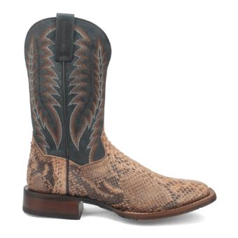 Dan Post Cowboy Certified Templeton Python Boots - Beige/Chocolate #2