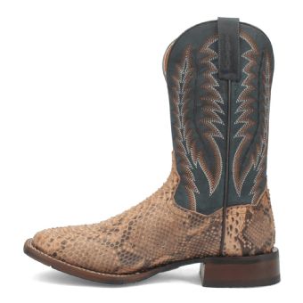 Dan Post Cowboy Certified Templeton Python Boots - Beige/Chocolate #3