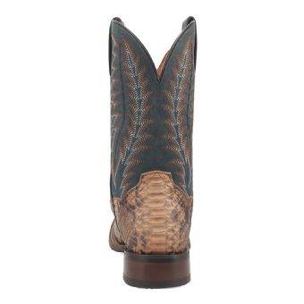 Dan Post Cowboy Certified Templeton Python Boots - Beige/Chocolate #4