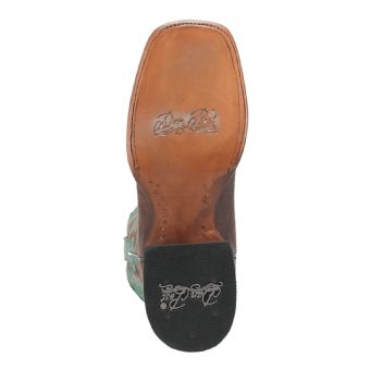 Dan Post Babs Western Boots - Brown/Green #7