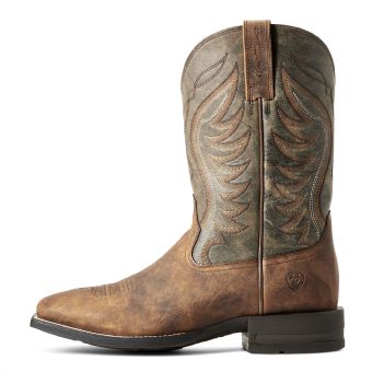 Ariat Mens Amos Western Boots - Sorrel Crunch #3