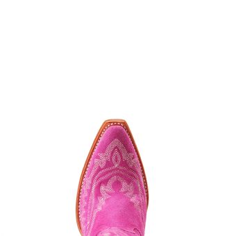 Ariat Women's Casanova Western Boot - Haute Pink Suede #7
