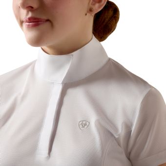Ariat Kid's Aptos Show Top - White #3