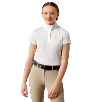 Ariat Kid's Aptos Show Top - White