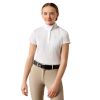 Ariat Kid's Aptos Show Top - White