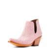 Ariat Women's Dixon Western Shorty Boot - Powder Pink