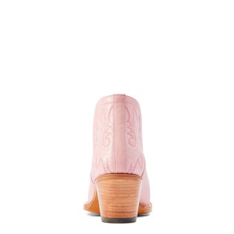 Ariat Women's Dixon Western Shorty Boot - Powder Pink #2