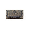 American West Driftwood Tri-Fold Wallet - Distressed Charcoal