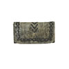 American West Wood River Tri-Fold Wallet - Distressed Charcoal
