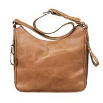 American West Annie's Secret Shoulder Bag W/Secret Compartment - Golden Tan #2