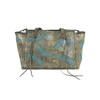 American West Sacred Bird Zip Top Tote w/ Secret Compartment - Charcoal/Turquoise