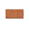 American West Hand Tooled Tri-Fold Wallet - Golden Tan