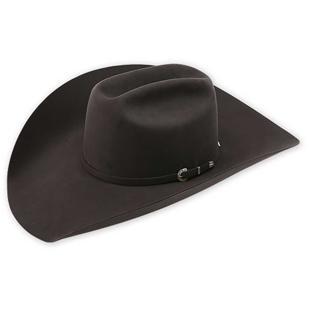 7X American Hat Black Felt Hat 7 3/4