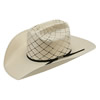 American Hat Co 20★ 5040 Patchwork Crossbred Straw Hat - White