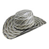 American Hat Co 20★ 5600 Fancy Vent Fancy Weave Straw Hat - Multi Color